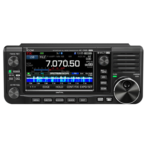 ПОРТАТИВНА РАДИОЛЮБИТЕЛСКА КВ РАДИОСТАНЦИЯ ICOM IC-705