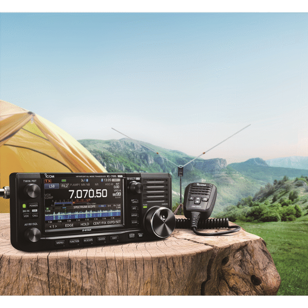 ПОРТАТИВНА РАДИОЛЮБИТЕЛСКА КВ РАДИОСТАНЦИЯ ICOM IC-705 - Image 7
