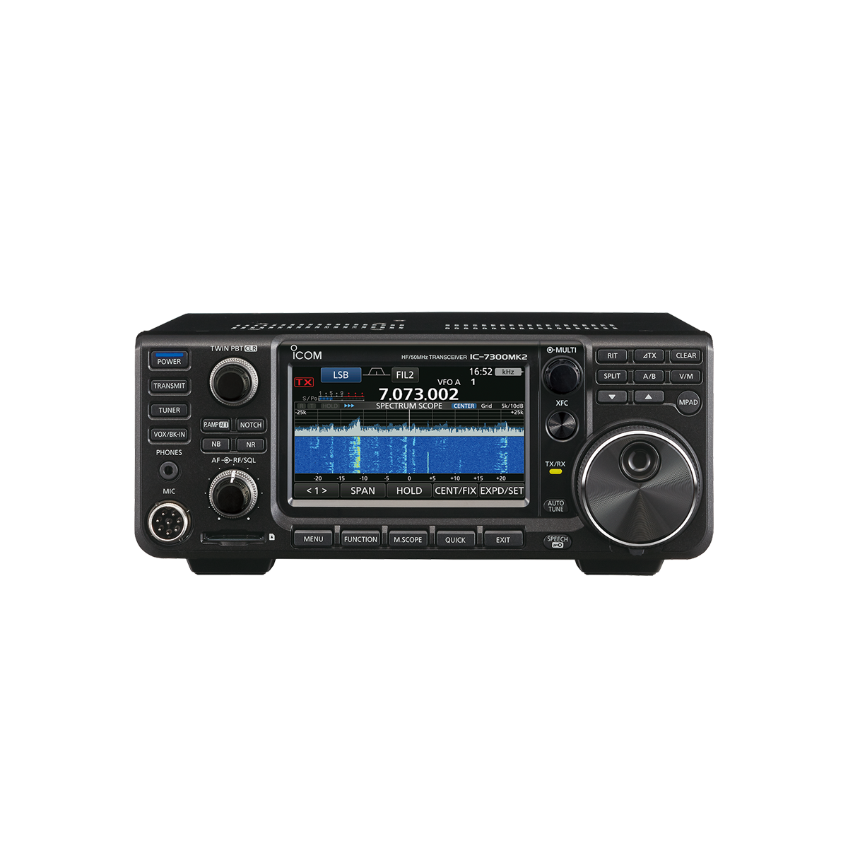 ICOM IC-7300MK2, СТАЦИОНАРНА РАДИОЛЮБИТЕЛСКА КВ РАДИОСТАНЦИЯ ICOM IC-7300MK2